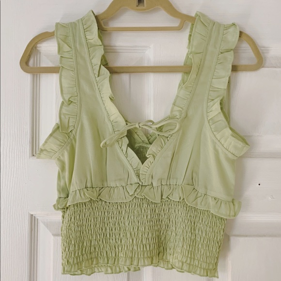 Ruffled Tank Top - Picture 2 of 5
